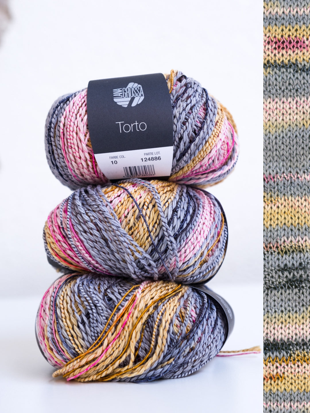 Torto 010 Grijs/rosé/pastelgeel/roze/antraciet/oker