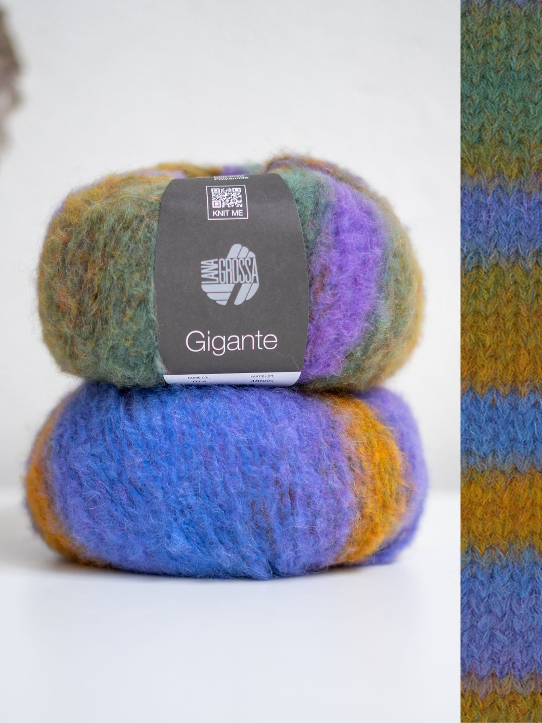 Gigante 014 Violet / groen / oker