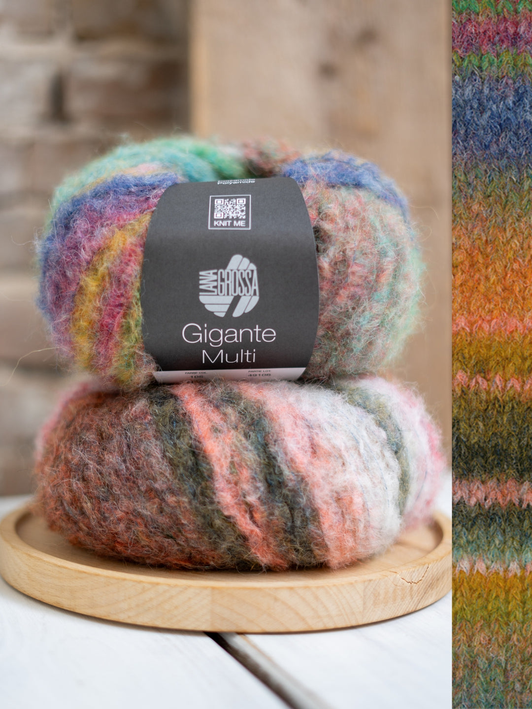 Gigante Multi 105 Grijsgroen/roodviolet/jeans/geel oranje/roze/olijf/mosgroen