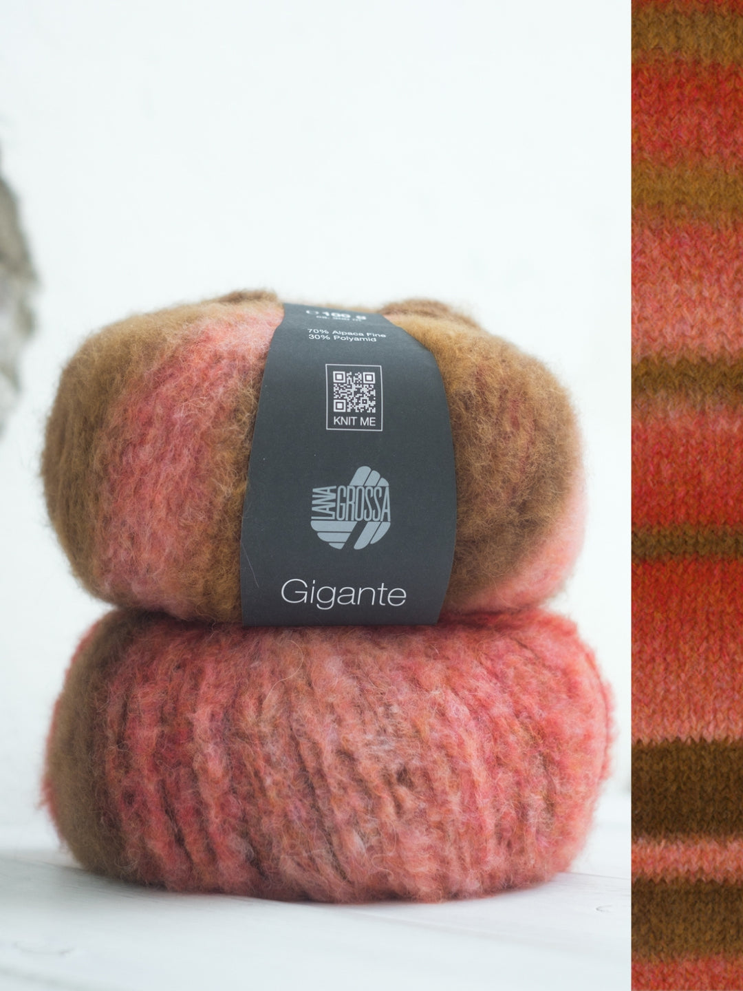 Gigante 005 Roestrood / kaki / amber / terracotta / caramelbruin