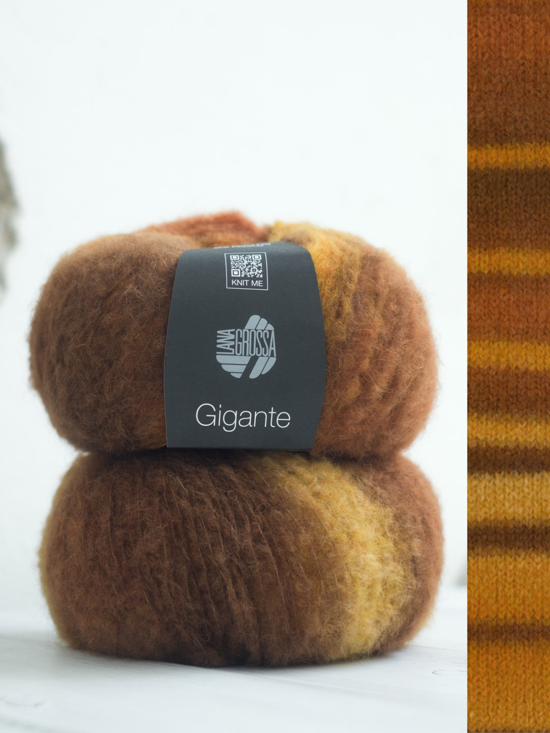 Gigante 006 Oker / nougat / grijs / chocoladebruin / zandgeel