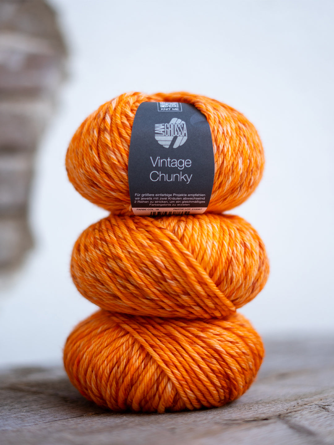 Vintage Chunky 018 Oranje/terracotta
