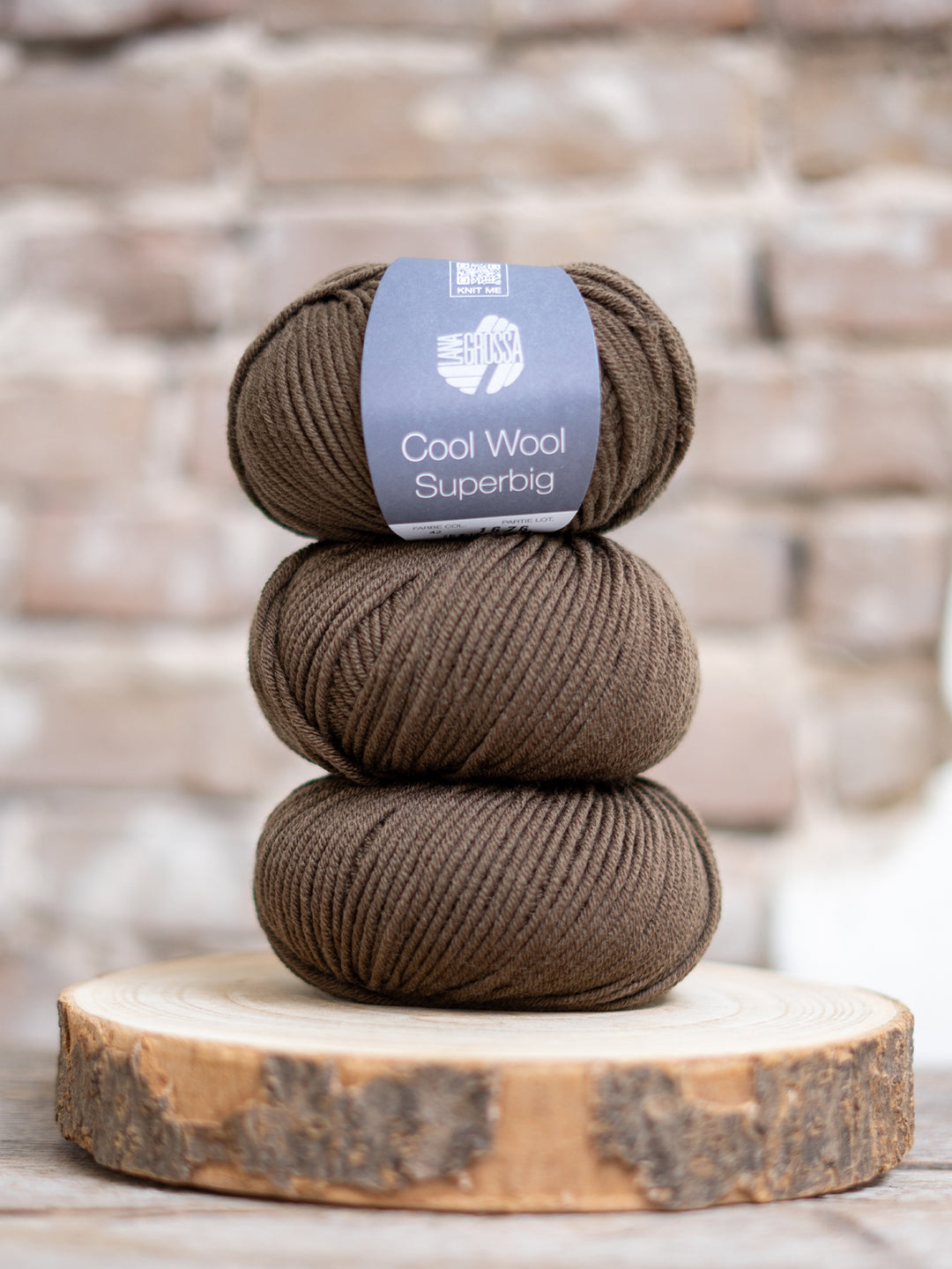 Cool Wool Superbig 042 Grijsbruin
