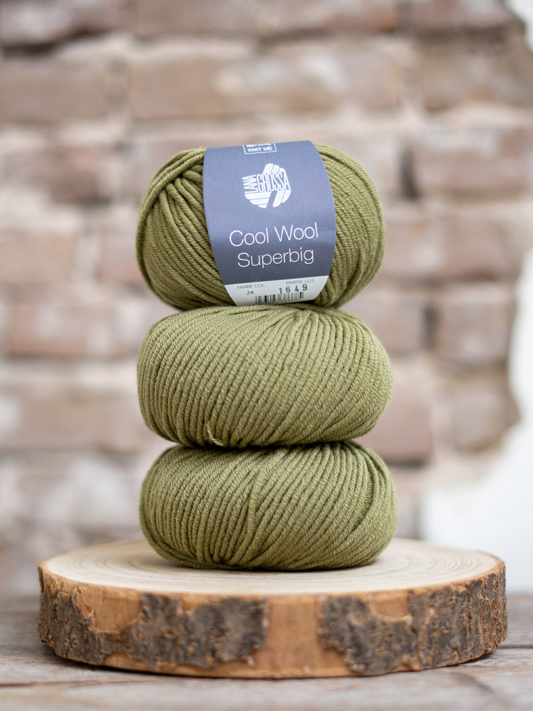 Cool Wool Superbig 024 Olijf