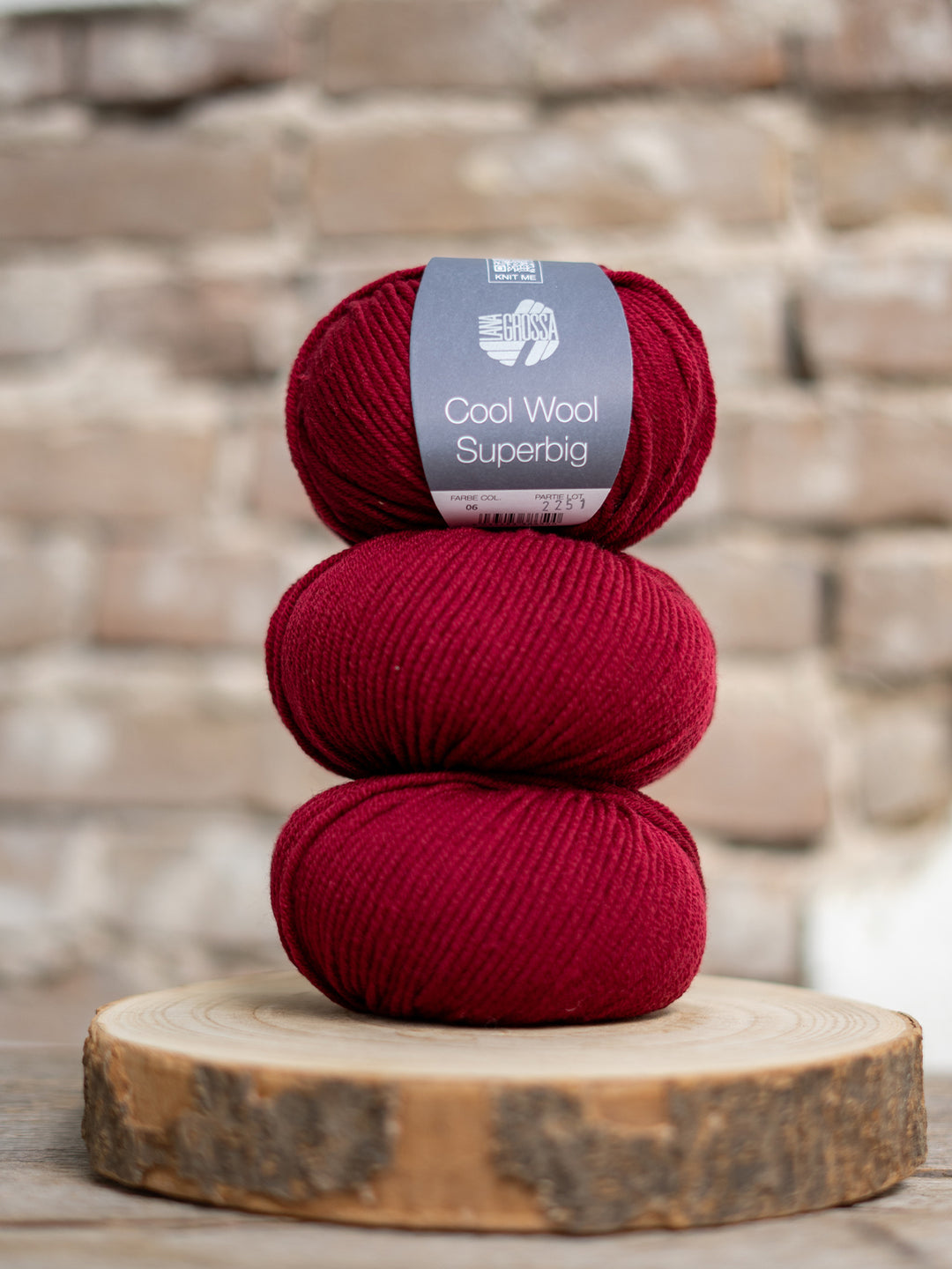 Cool Wool Superbig 006 Wijnrood