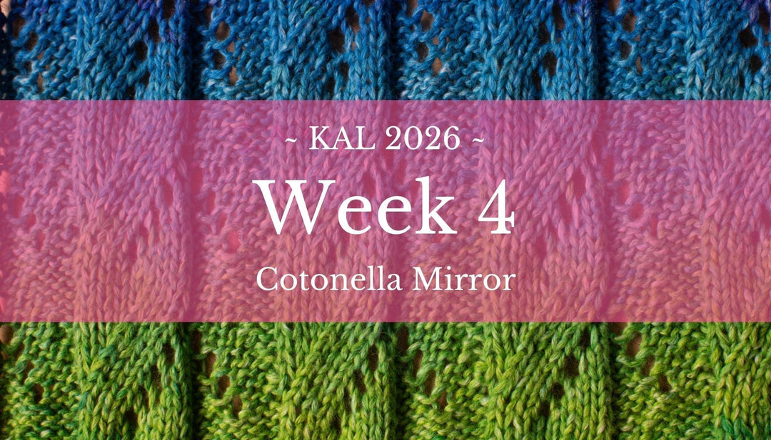 Knit-A-Long | Mirror Sjaal (Week 4)