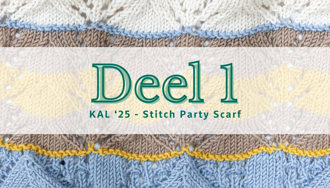 Knit-A-Long | Stitch Party Scarf (deel 1)