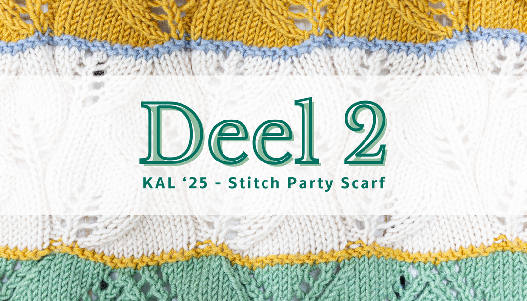 Knit-A-Long | Stitch Party Scarf (deel 2)