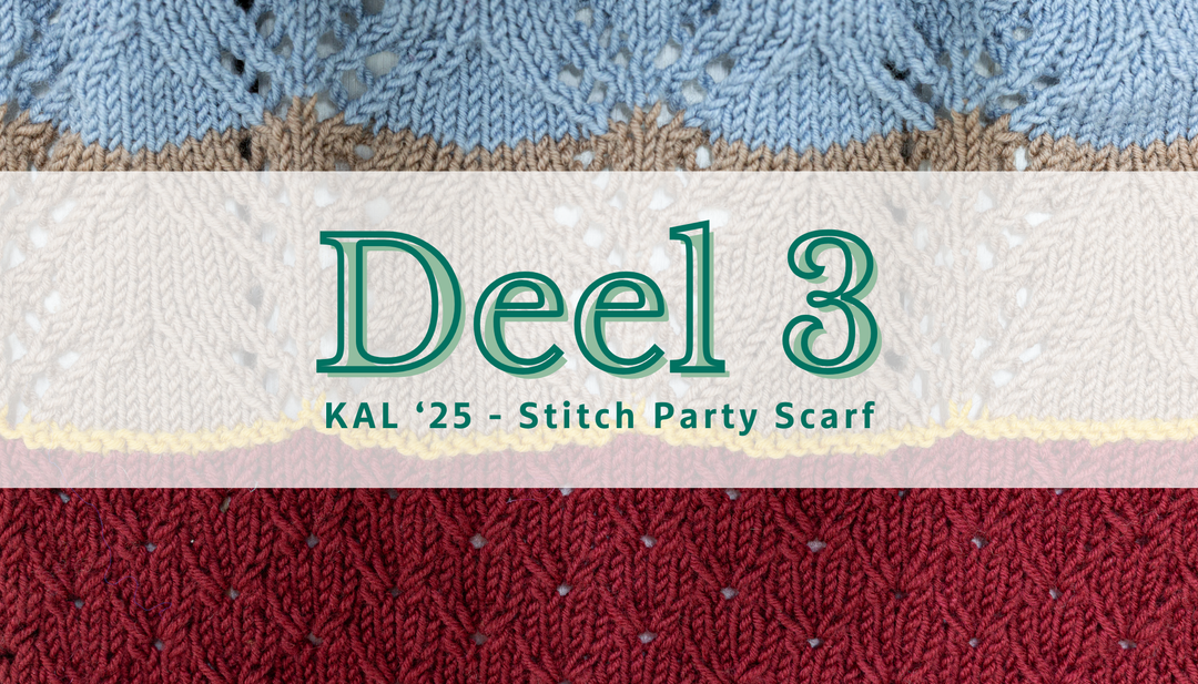 Knit-A-Long | Stitch Party Scarf (deel 3)