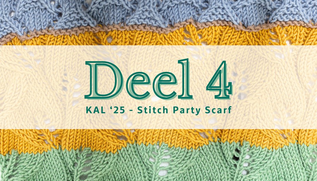 Knit-A-Long | Stitch Party Scarf (deel 4)