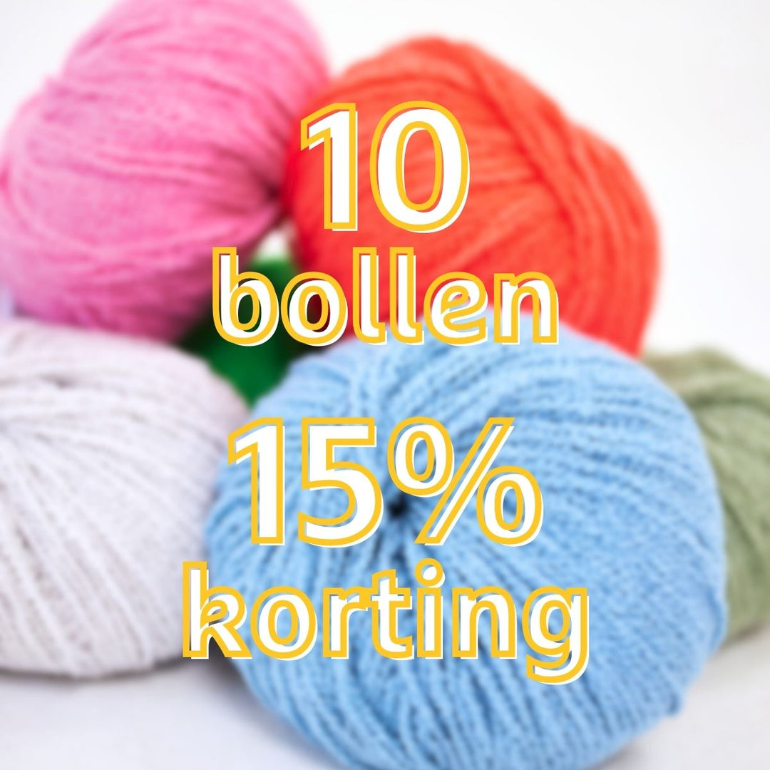 Zomersale - 10 bollen met 15% korting