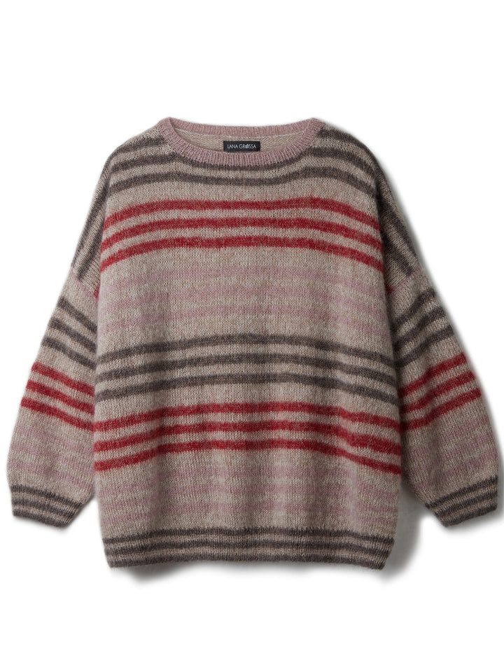 Breipakket Cool Wool Lace Silkhair strepentrui