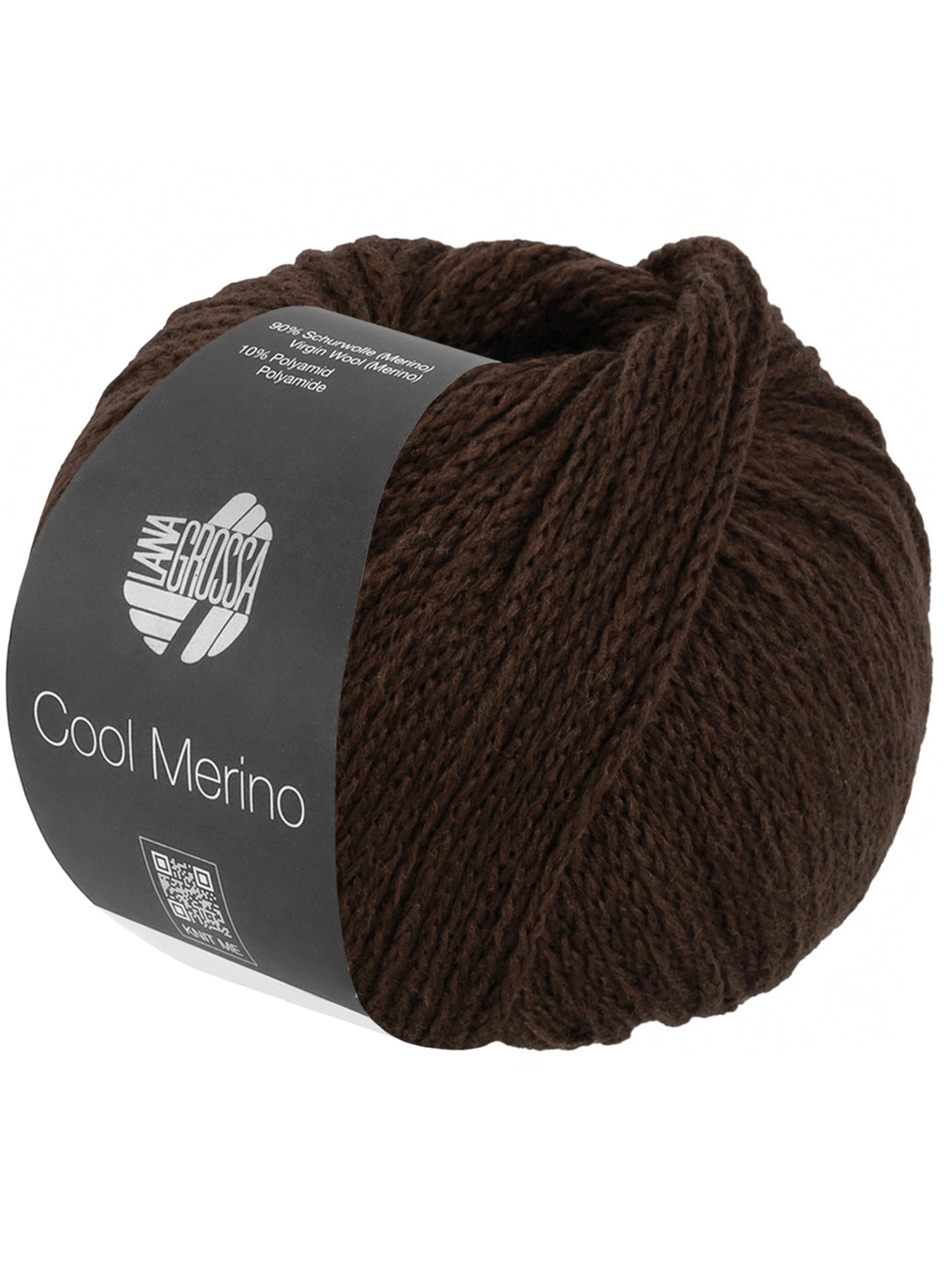Cool Merino 044 Donker grijsbruin