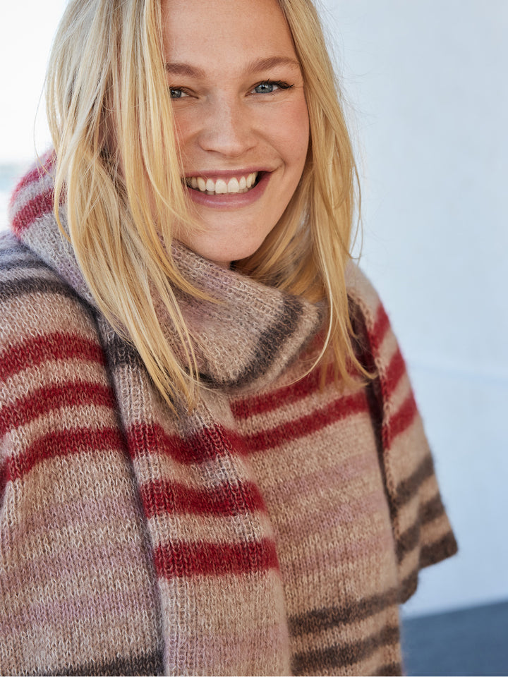 Breipakket Cool Wool Lace Silkhair strepensjaal