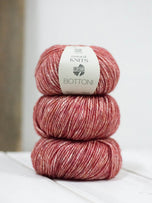 015 Donkerrood/creme