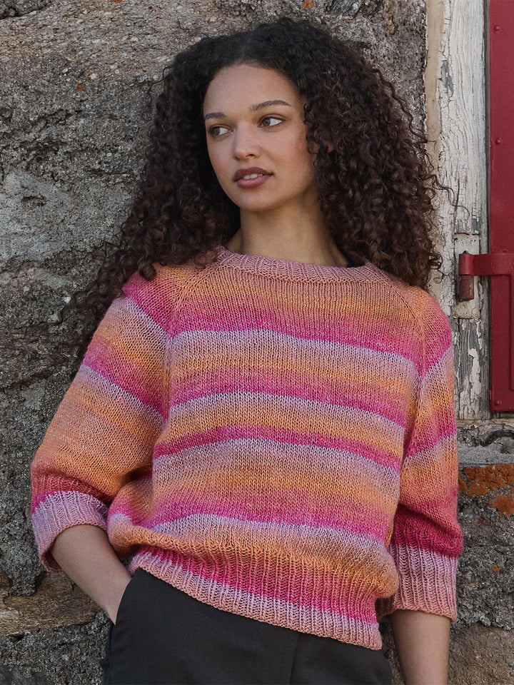 Breipakket Gomitolo Gala top-down raglantrui