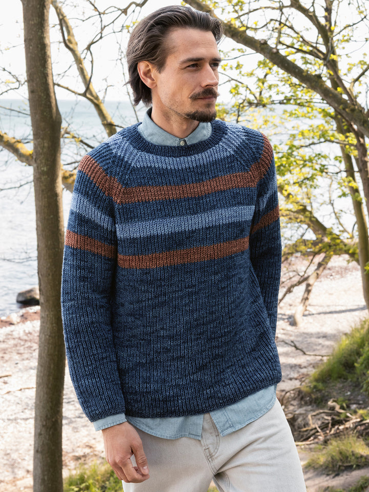 Breipakket Cool Wool Vintage strepentrui voor hem