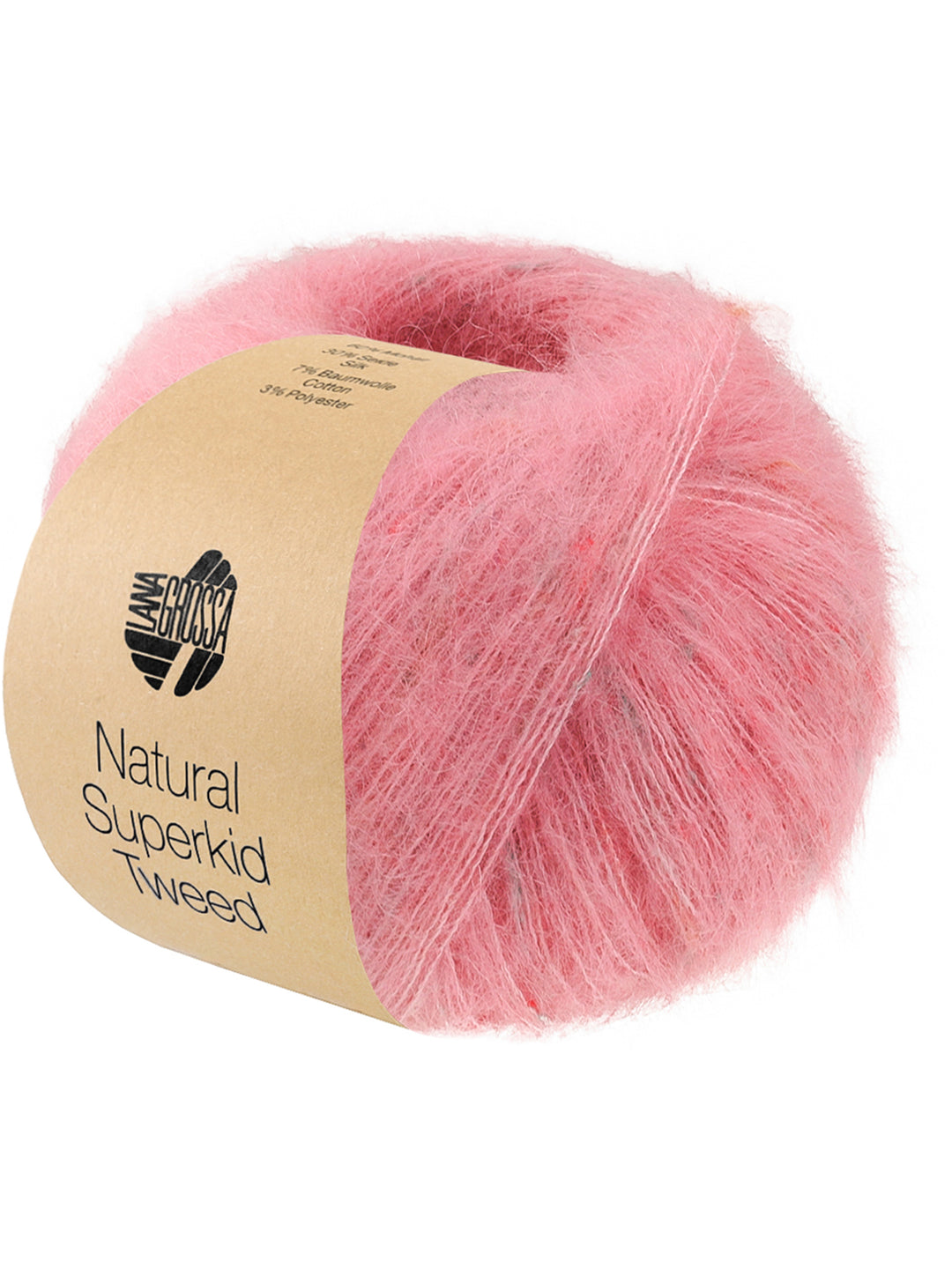 Natural Superkid Tweed 638 Anjerroze