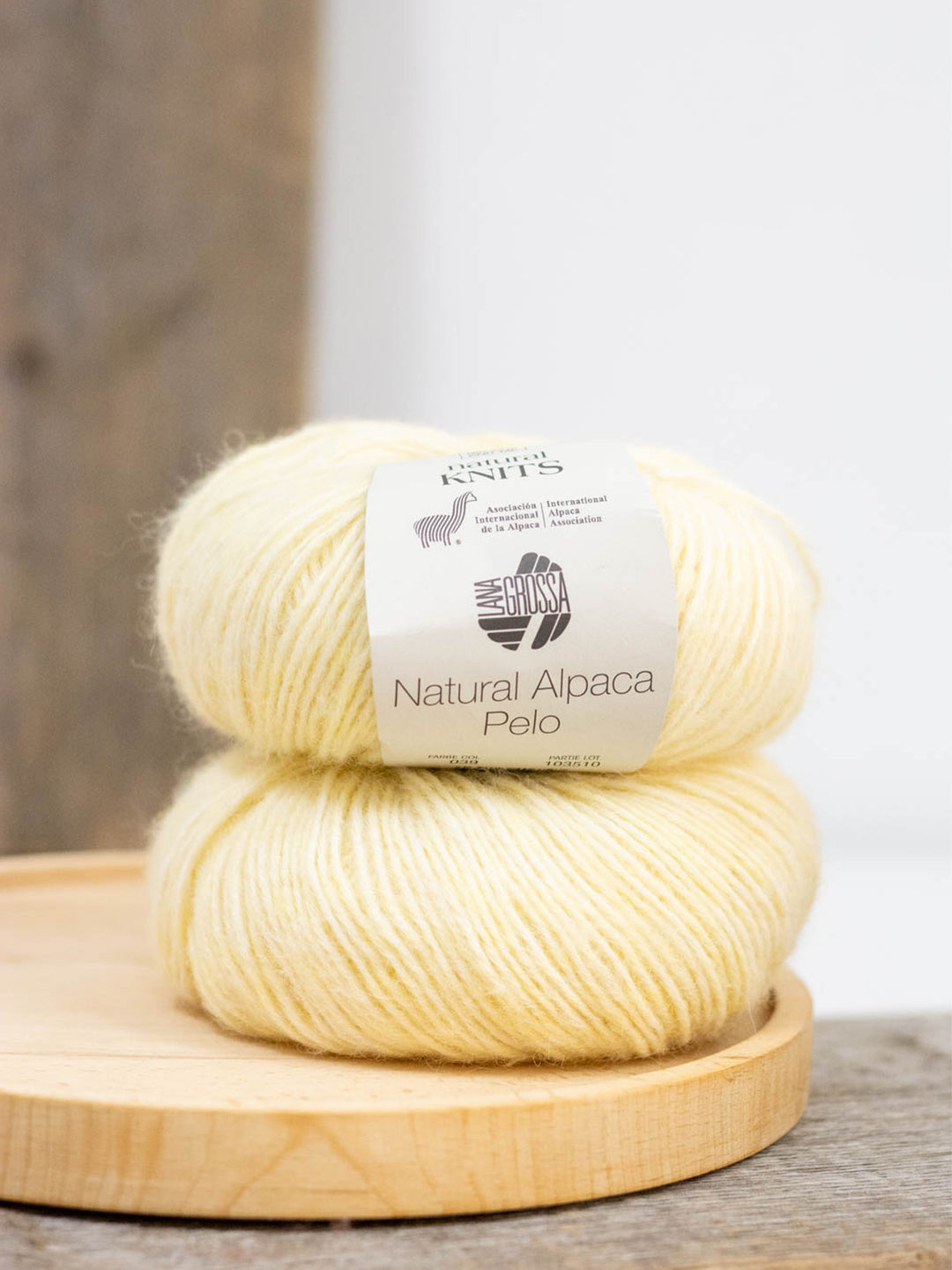 Natural Alpaca Pelo 039 Vanille gemeleerd