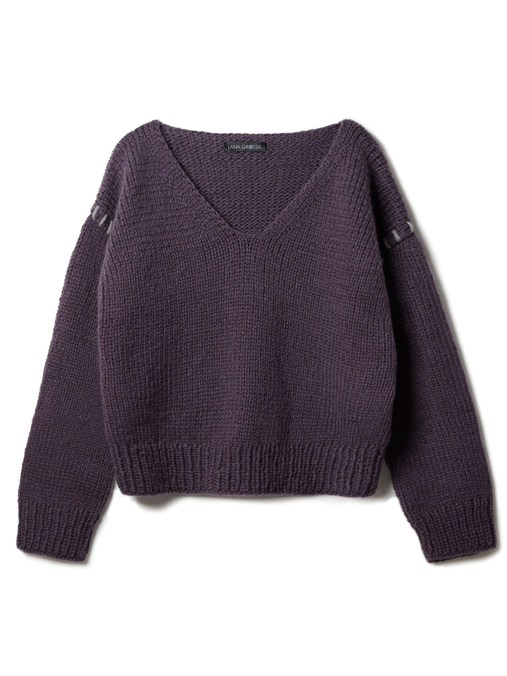 Breipakket Winter Softness top-down v-hals trui