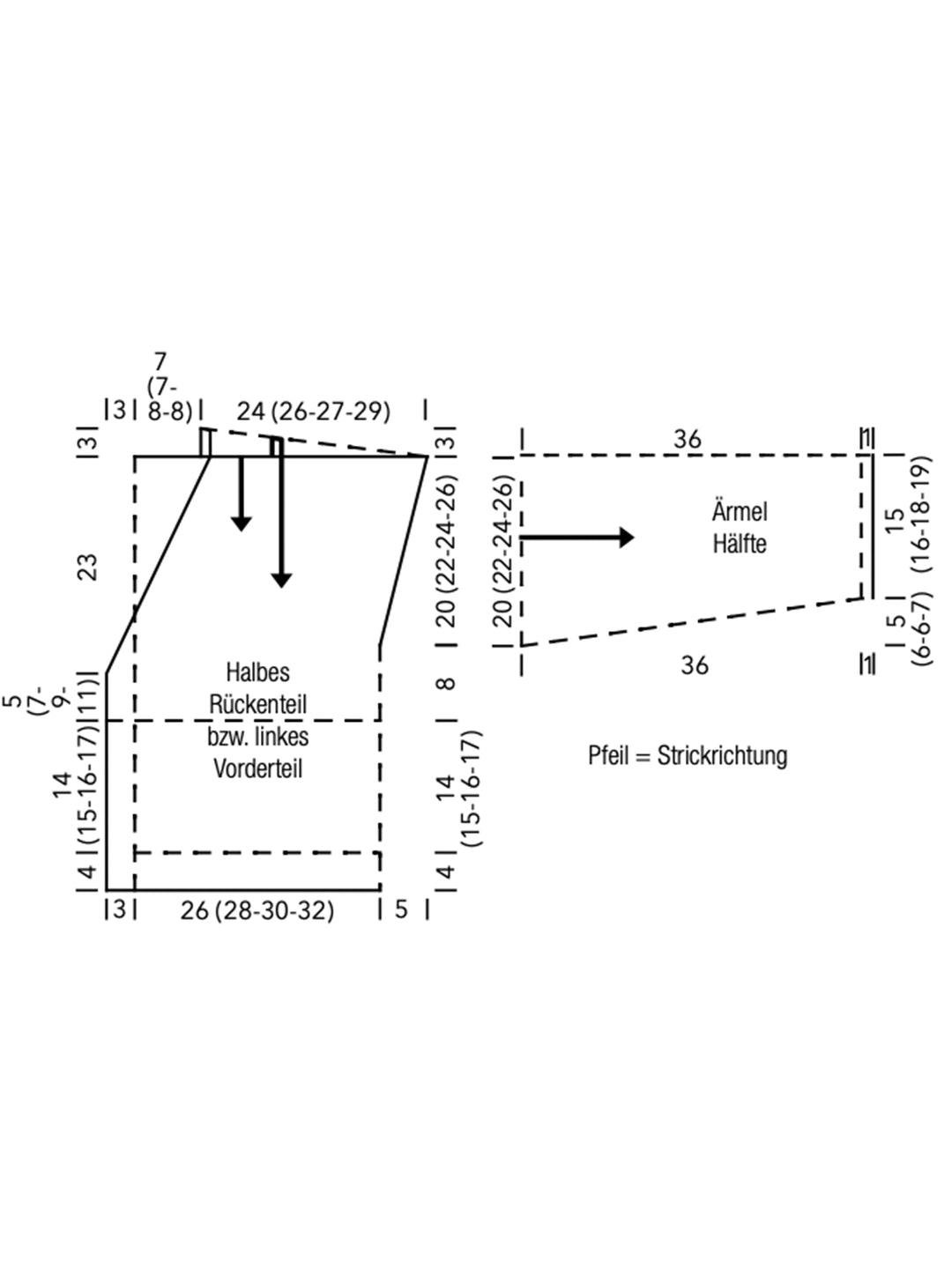 Breipakket Popcorn vest