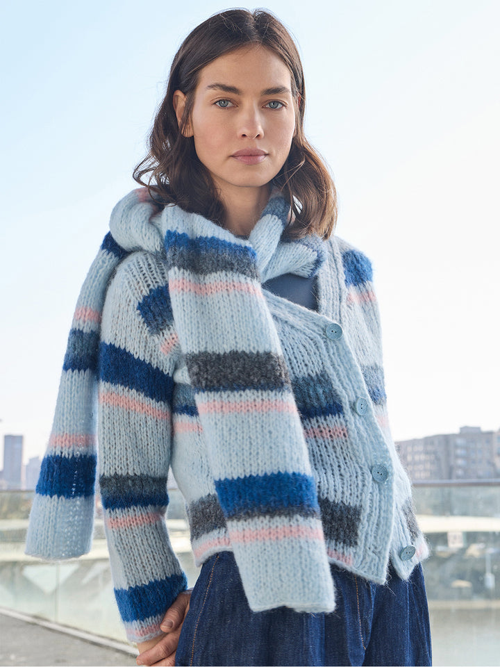 Breipakket Gigante Alpaca Air II top-down strepenvest
