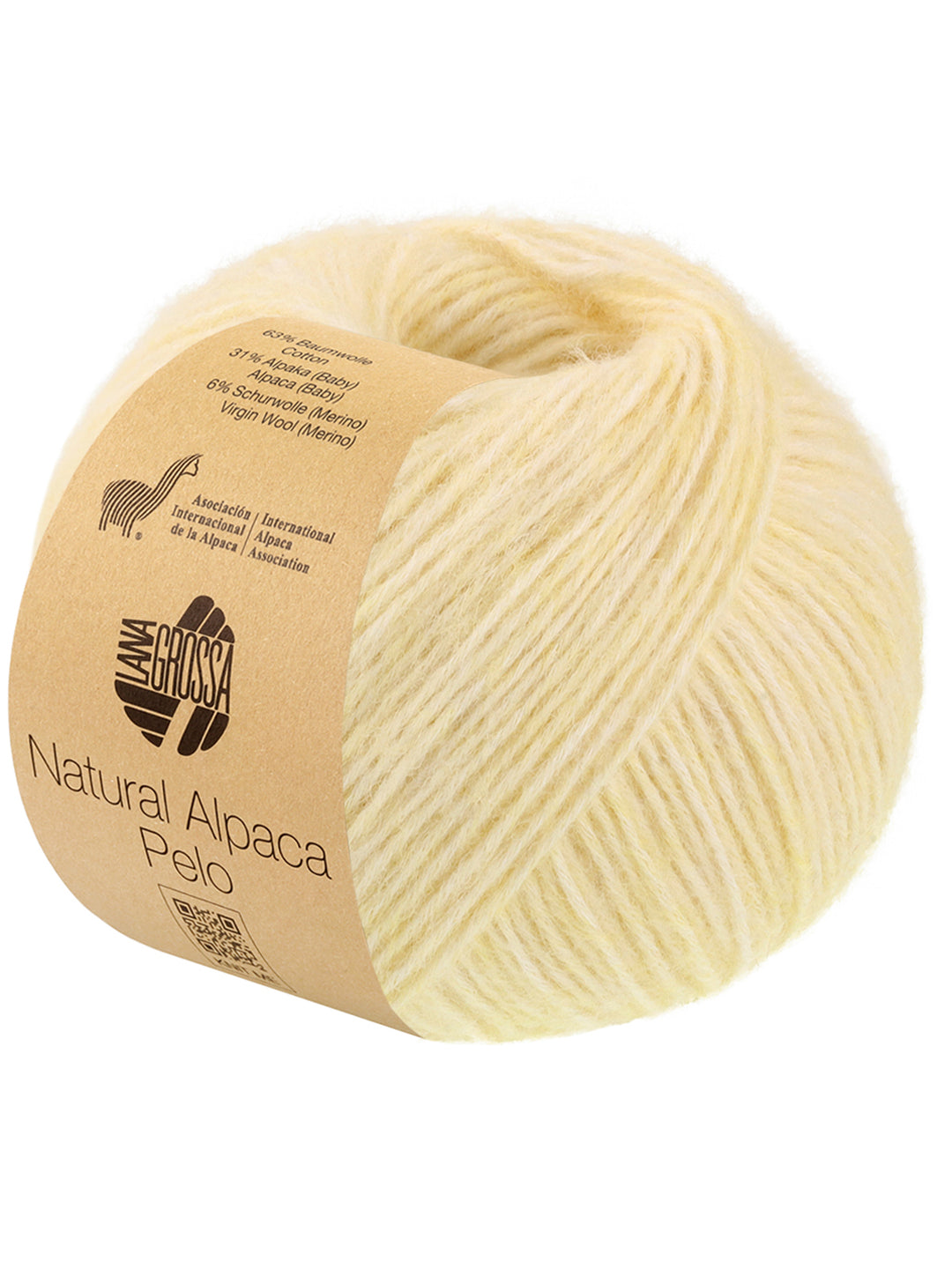 Natural Alpaca Pelo 039 Vanille gemeleerd