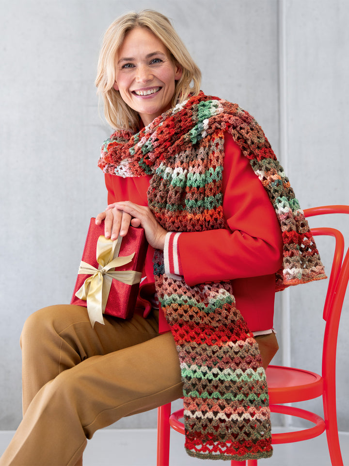 Haakpakket Christmas Edition sjaal