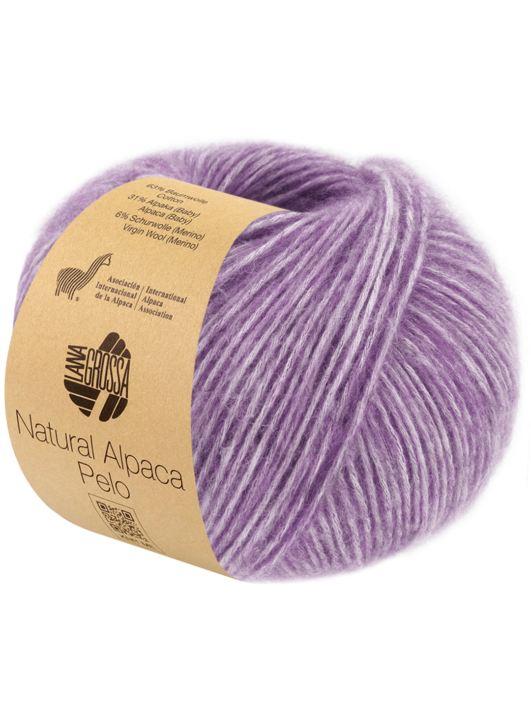 Natural Alpaca Pelo 037 Lila gemeleerd