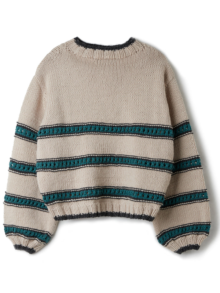 Breipakket Cool Wool Superbig Melange strepentrui