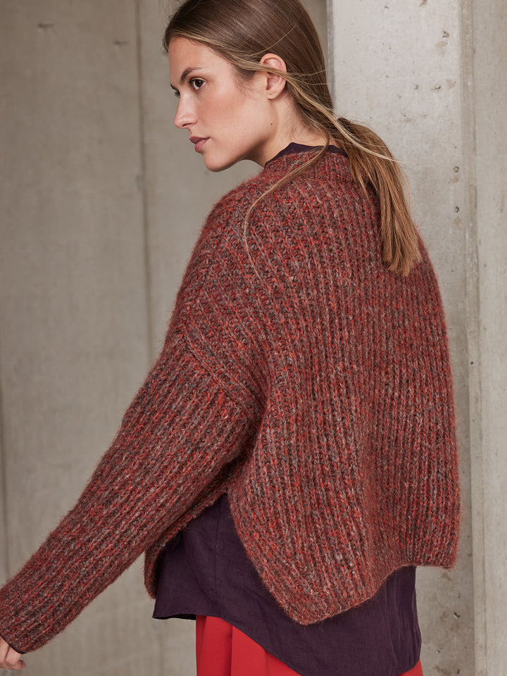 Breipakket Alpaca Air II Silkhair trui in patentsteek