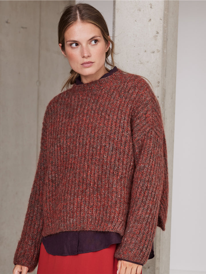 Breipakket Alpaca Air II Silkhair trui in patentsteek