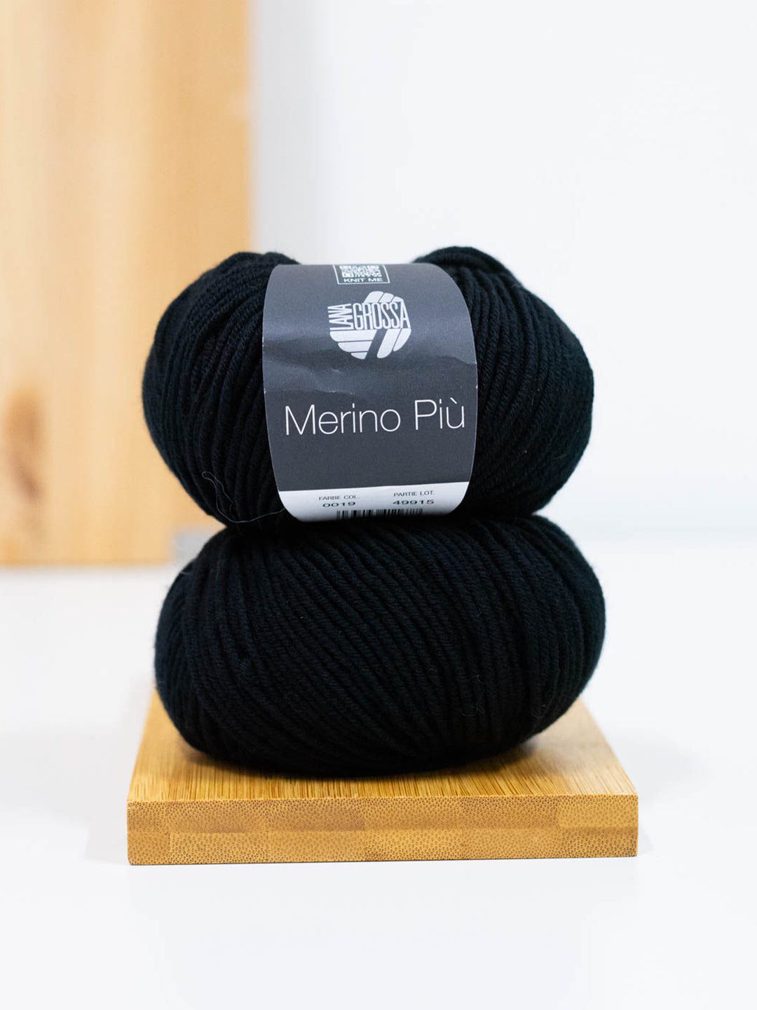 Merino Piú 019 Zwart