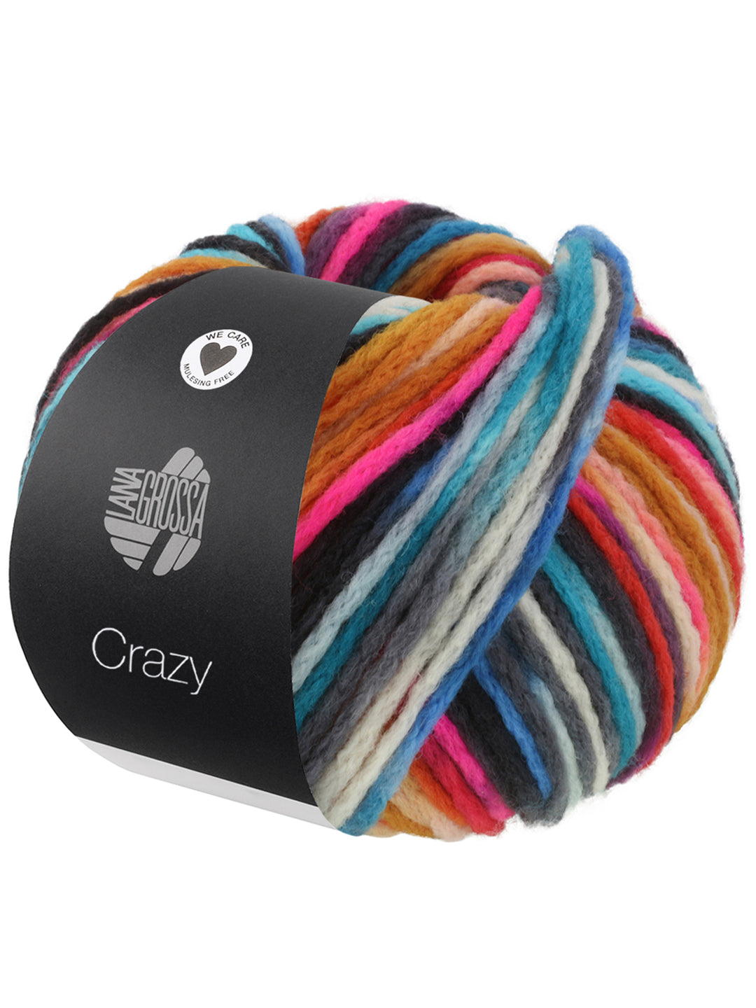 Crazy 004 Roze/Donkerpaars/Lichtblauw/Blauw/Amber/Antraciet
