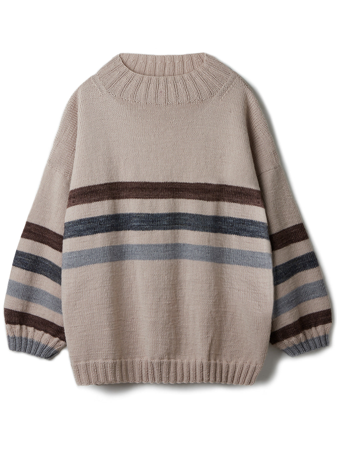 Breipakket Cool Wool trui met strepen