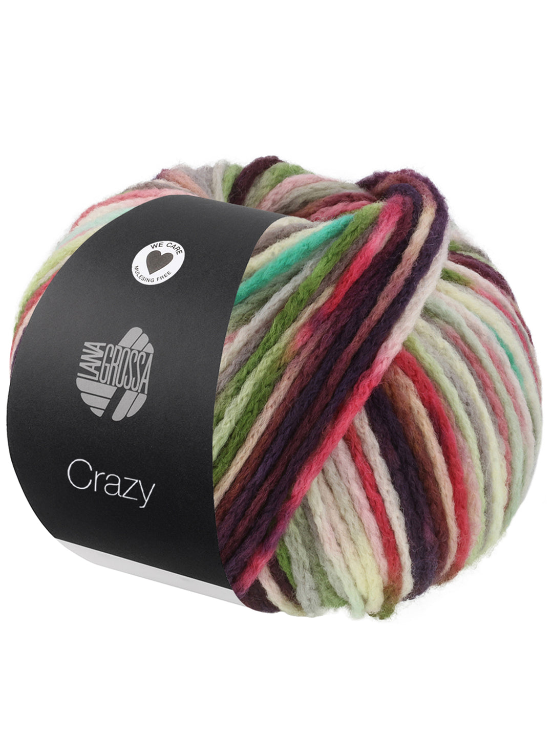 Crazy 001 Roze/Mint/Turkoois/Hooigroen