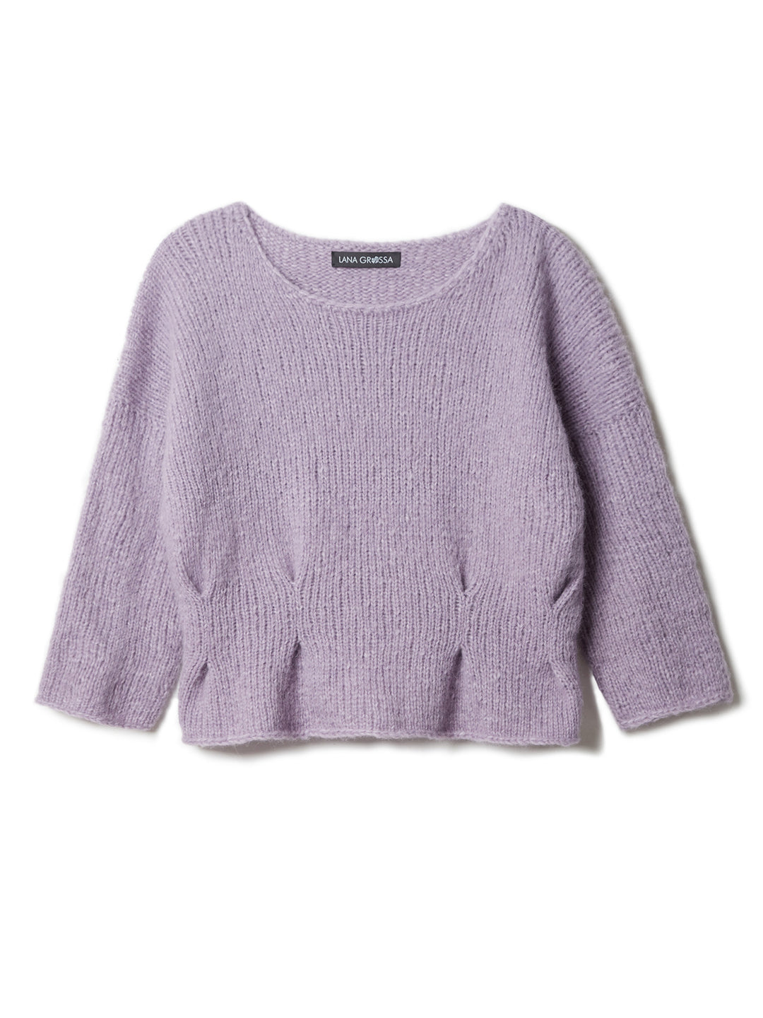 Breipakket Alpaca Air II top-down peplum trui