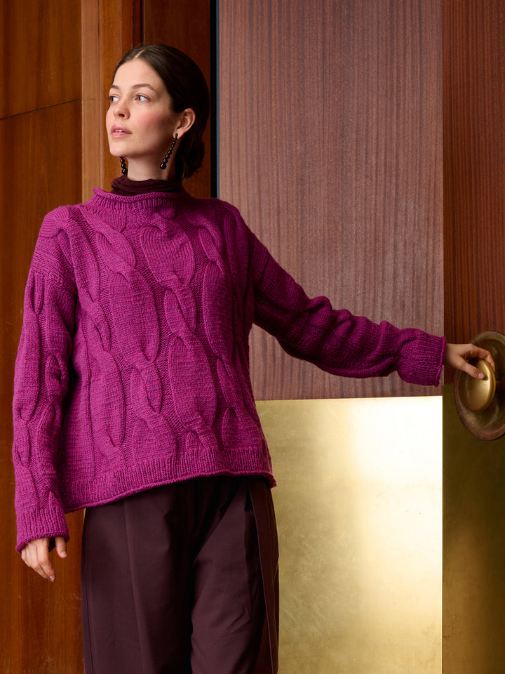 Breipakket Cool Merino kabeltrui