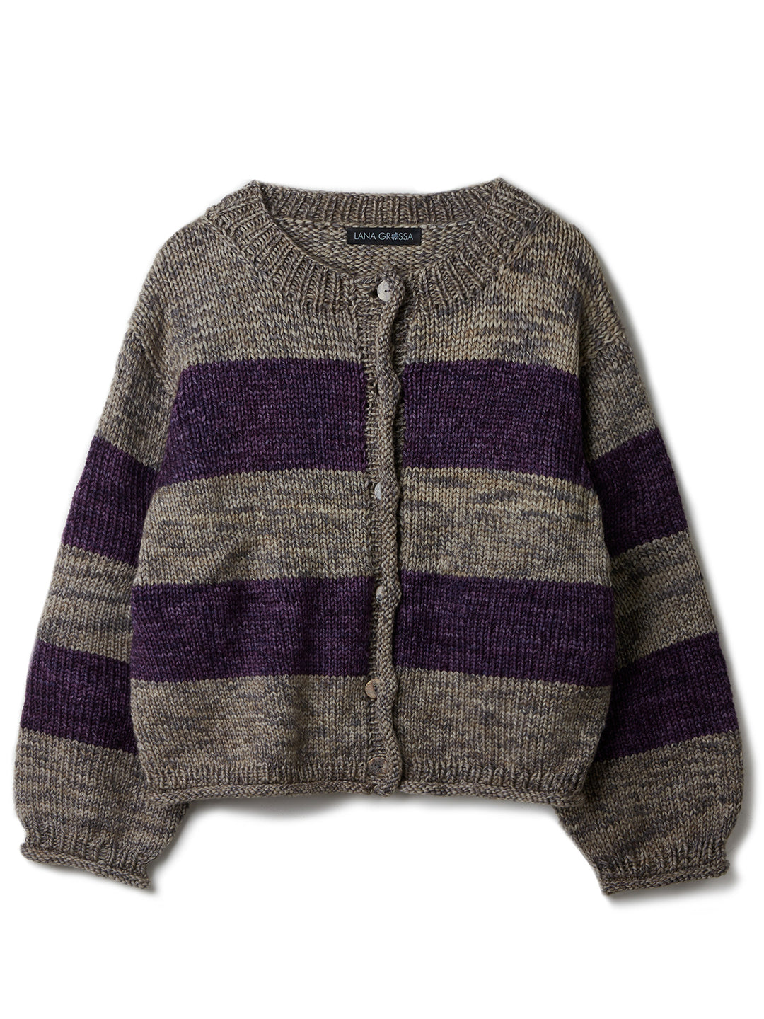 Breipakket Vintage Chunky top-down strepenvest