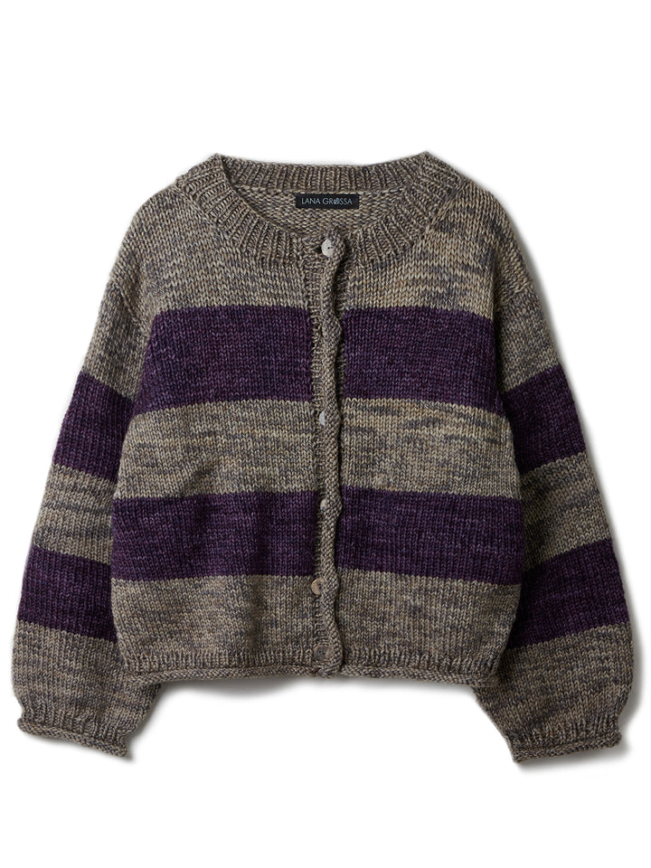 Breipakket Vintage Chunky top-down strepenvest