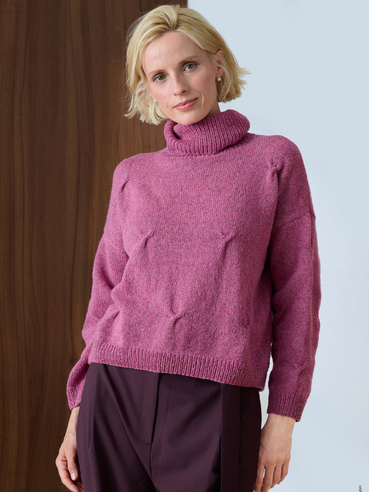 Breipakket Cashmere 16 Fine trui met kabels