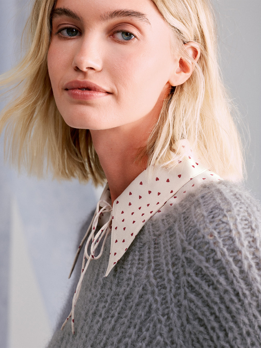 Breipakket Mohair Di Gio Cosmo trui in halfpatent