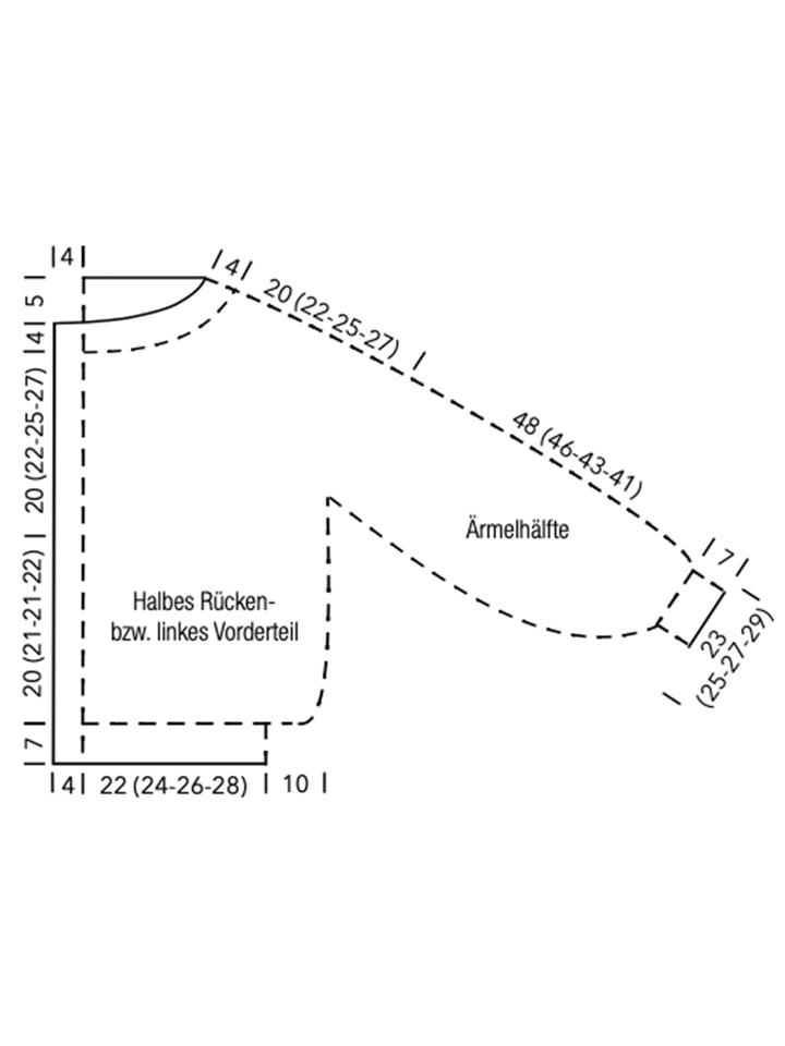 Breipakket Gomitolo Gala top-down vest