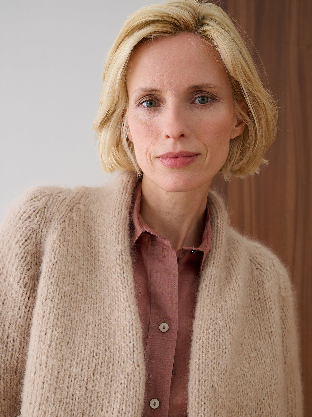 Breipakket Mohair Di Gio vest