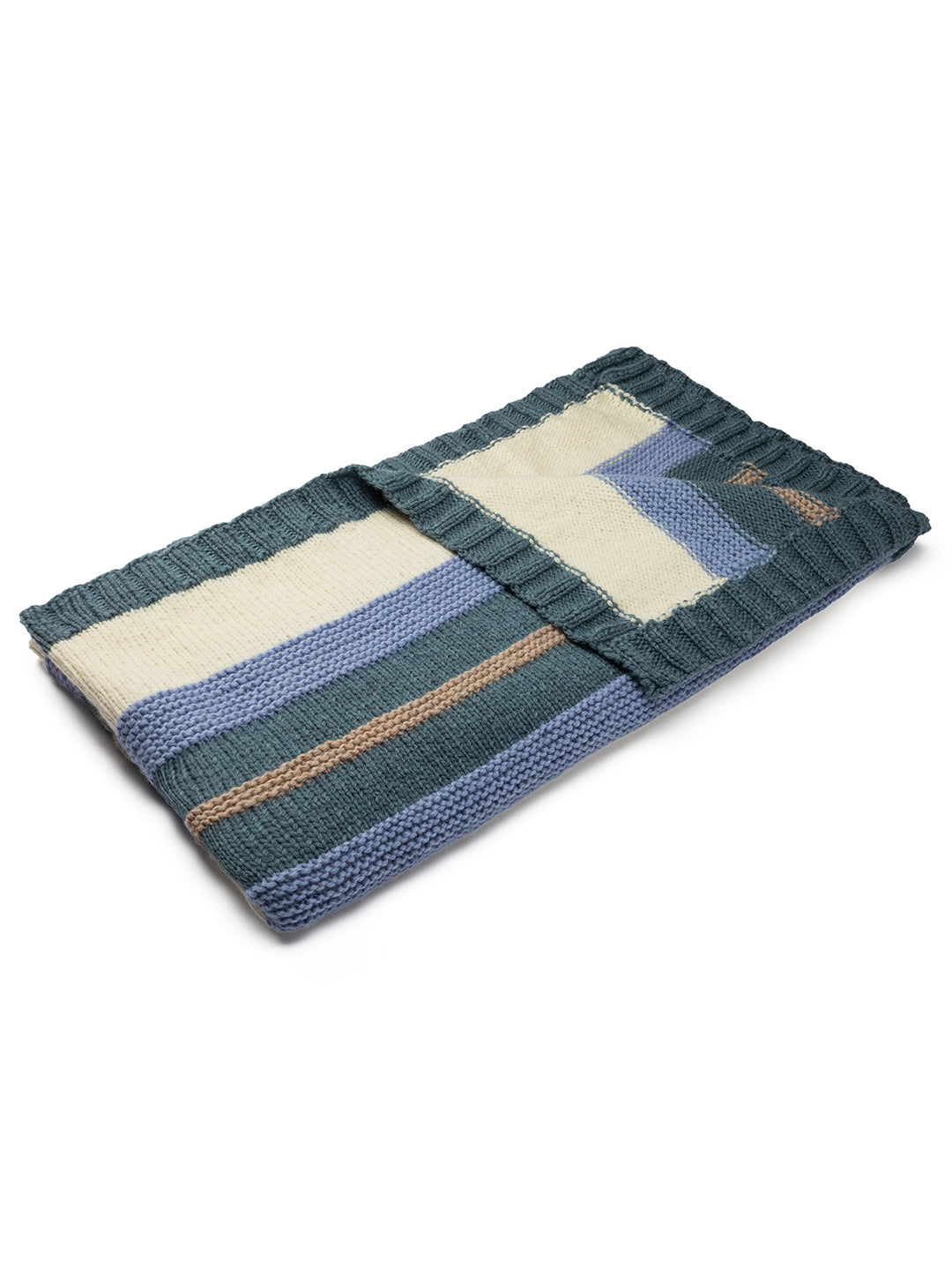 Breipakket Alta Moda Cashmere 16 deken met strepen