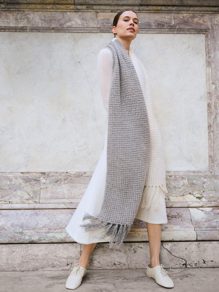 Breipakket Cashmere 16 Fine Setasuri colorblock sjaal