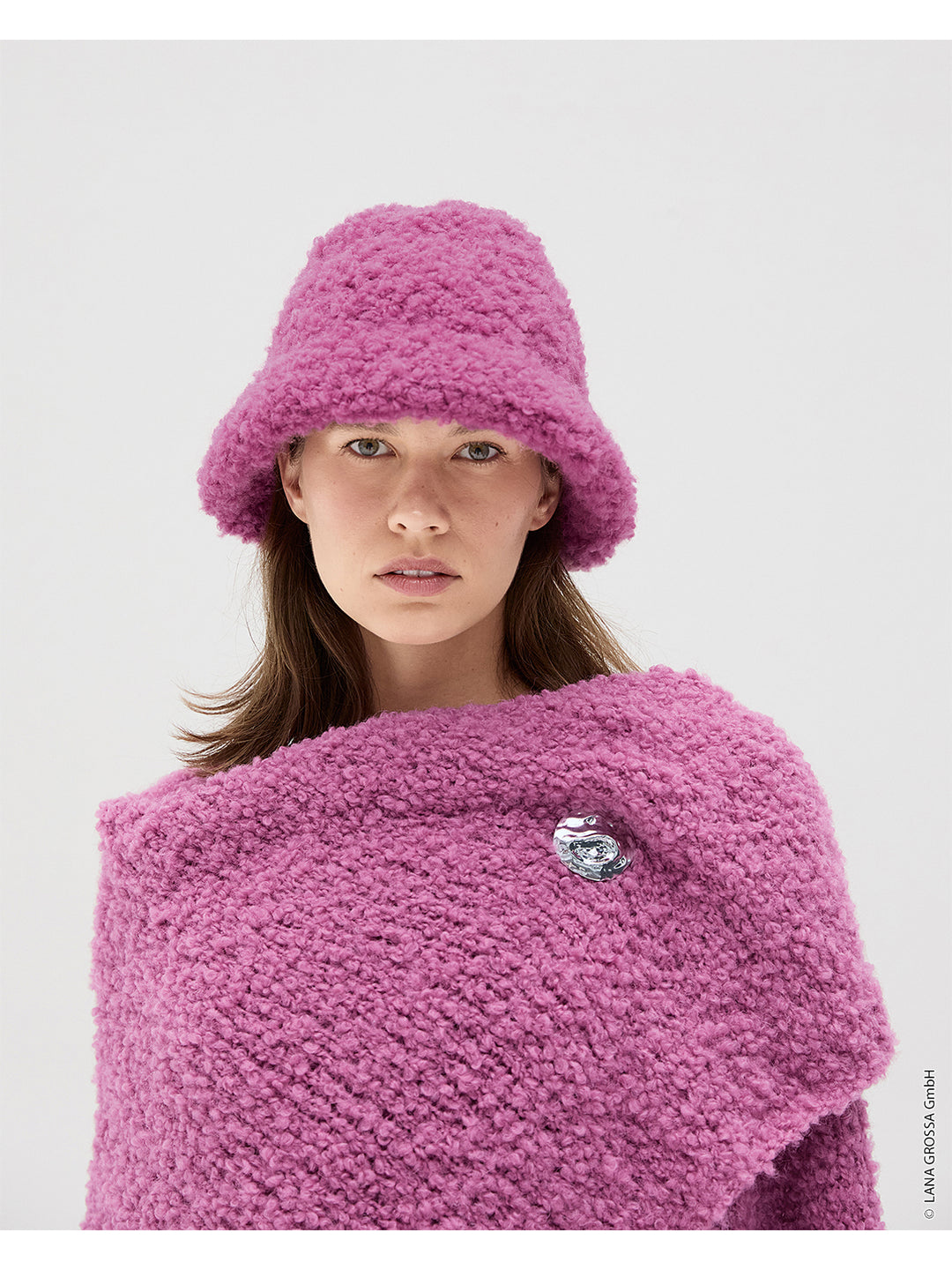 Breipakket Orsetto muts + poncho