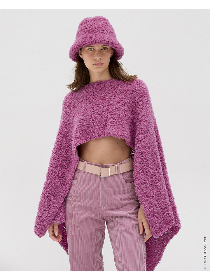 Breipakket Orsetto muts + poncho