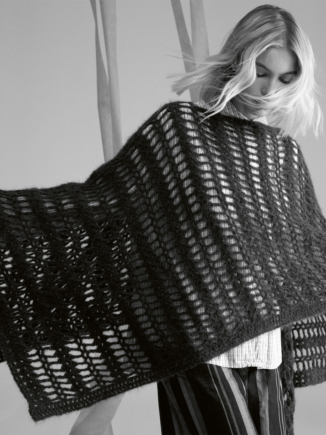 Haakpakket Mohair Di Gio poncho