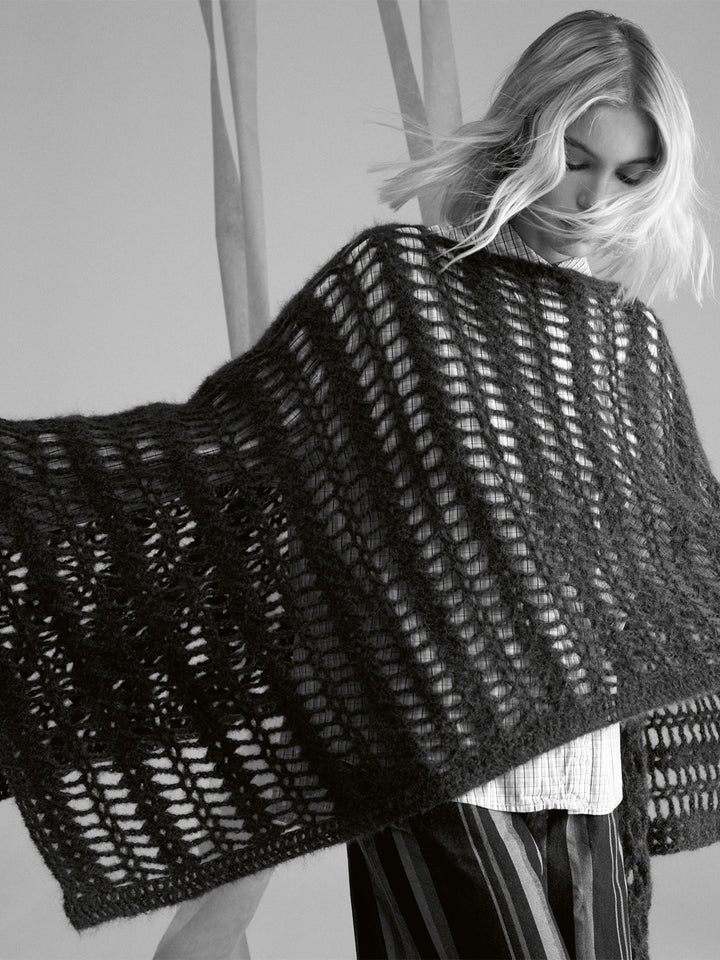 Haakpakket Mohair Di Gio poncho
